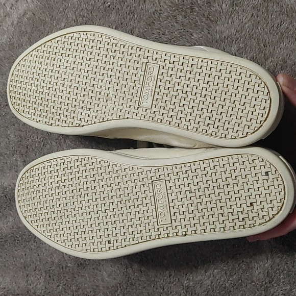 *SOLD.* Tom Ford Velvet Russel Low Sneakers - Picture 3 of 10